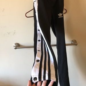 Adidas Track Pants Button Up